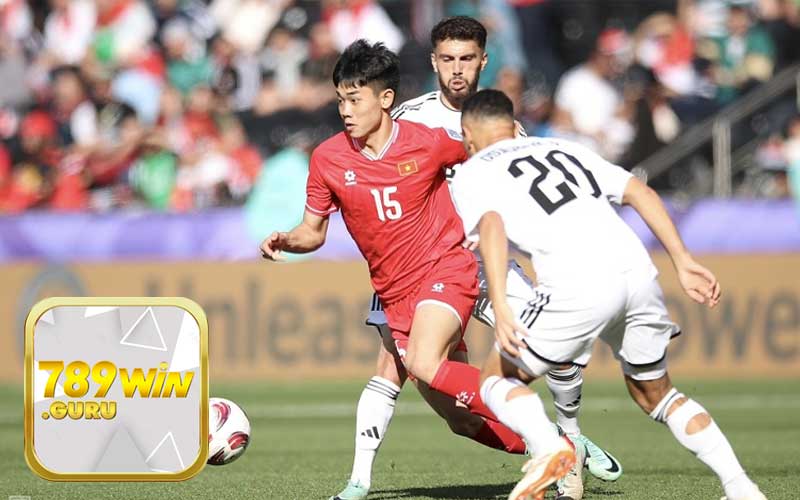 Nguyễn Đình Bắc ( Số 15) Tại Asian Cup 2023